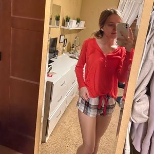 Victoria’s Secret Plaid Pajama Set